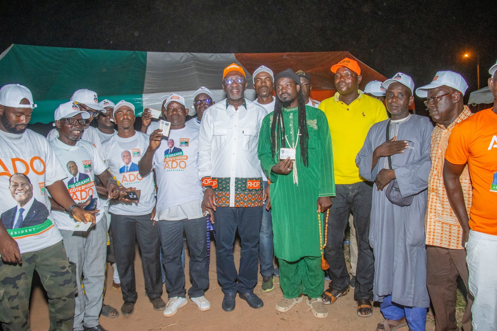 Le quartier « La Paix » debout pour la victoire d’Alassane Ouattara
