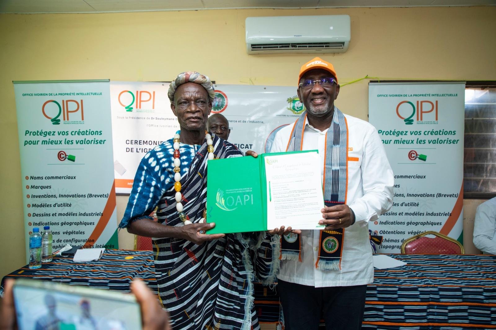 👉Le pagne Baoulé officiellement labellisé !