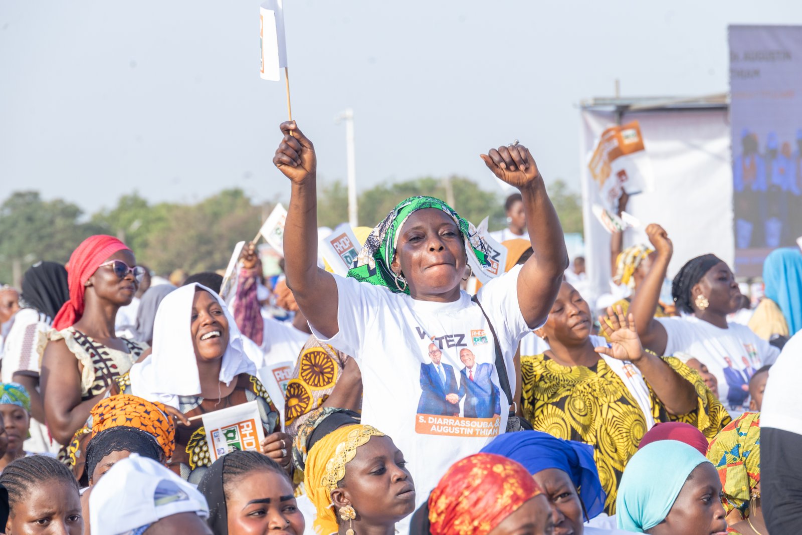 Yamoussoukro commune/Elections législatives : les ministres Souleymane Diarrassouba et Augustin Thiam lancent officiellement leur campagne électorale