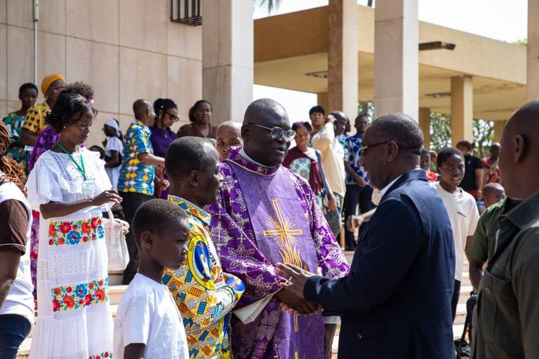 Messe d’action de grâce à la Cathédrale Saint Augustin