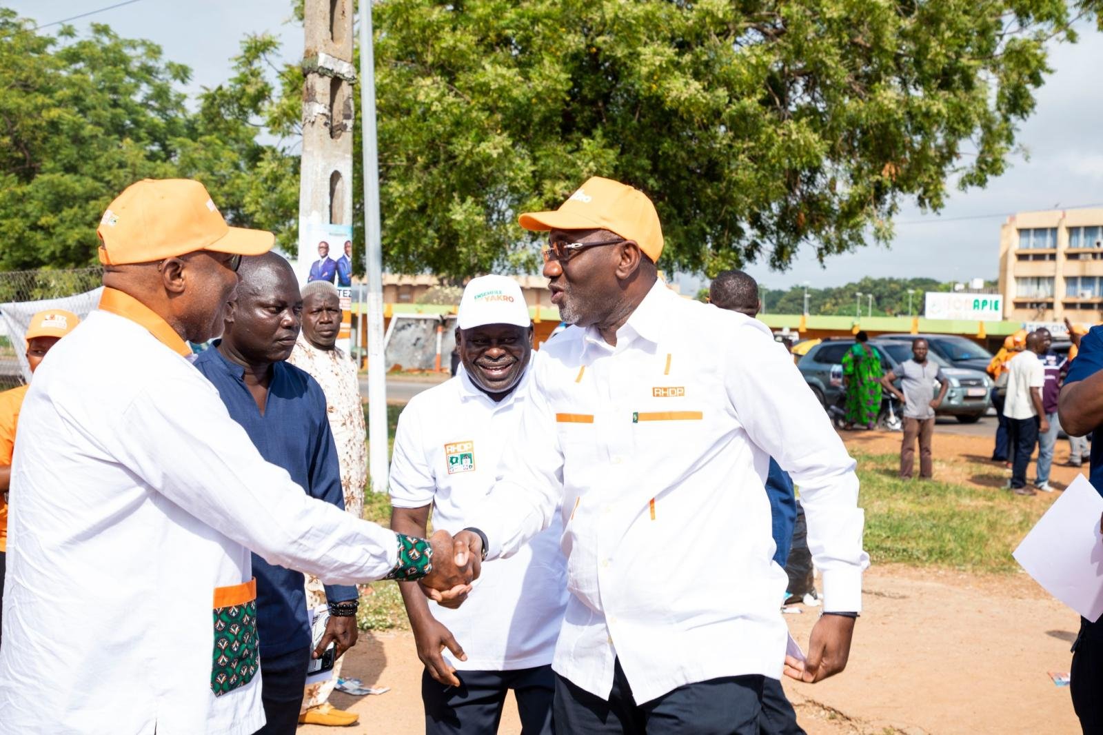 👉 Les femmes du Vivrier et le monde agricole avec le RHDP-Yakro !