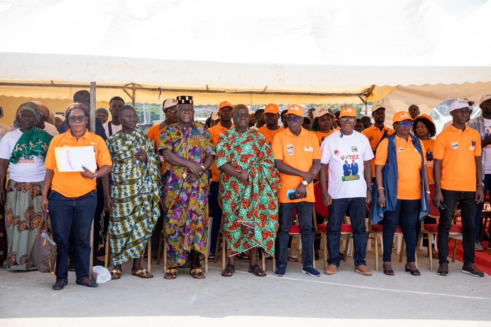 👉 Les femmes du Vivrier et le monde agricole avec le RHDP-Yakro !