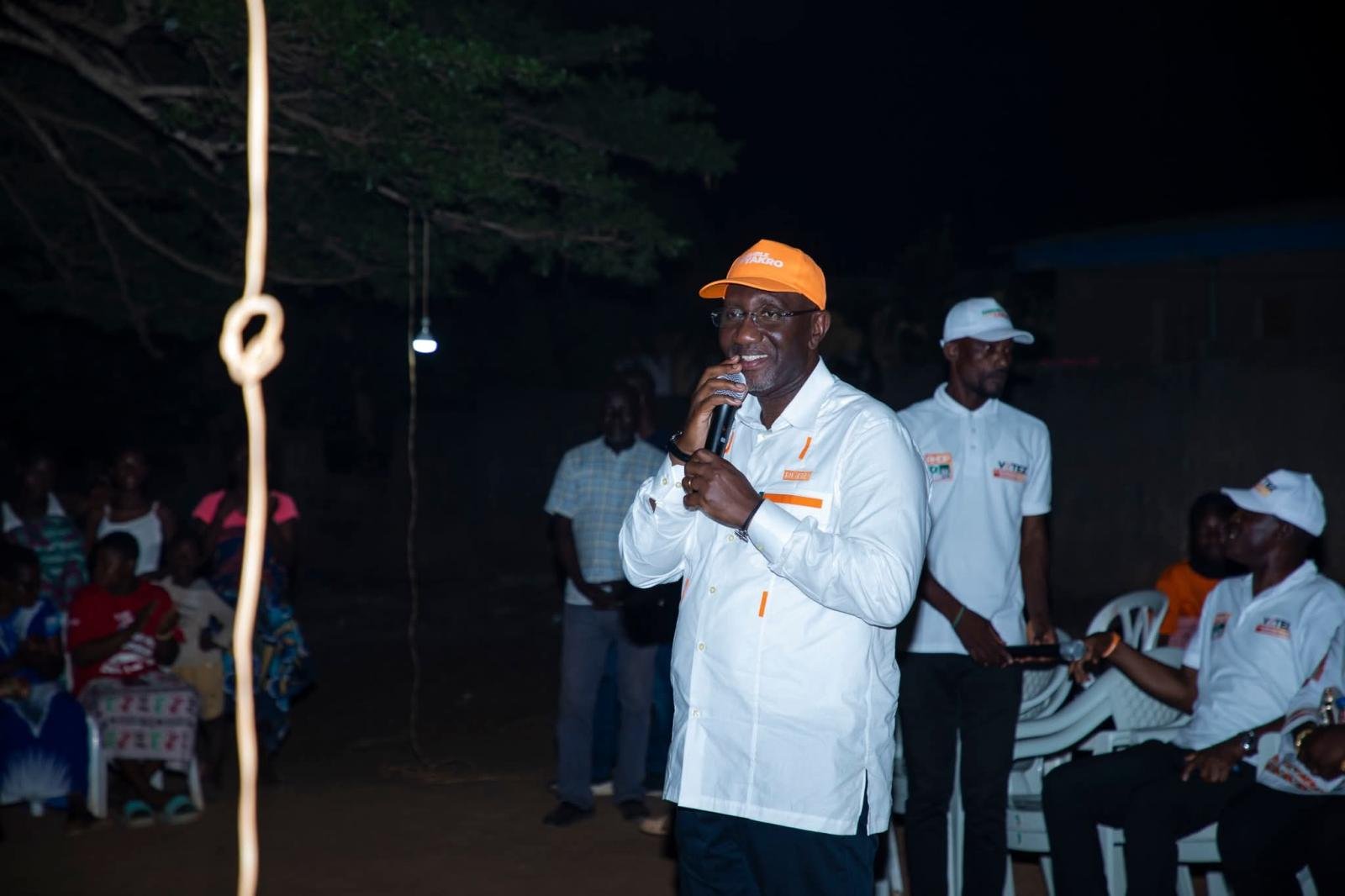 Rencontre avec les populations de N’gattakro, Sahabo, Bonzi, Kikro  et Abouakouassikro