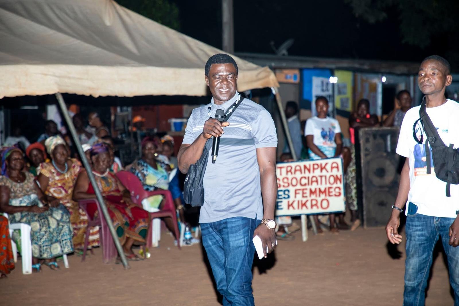 Rencontre avec les populations de N’gattakro, Sahabo, Bonzi, Kikro  et Abouakouassikro