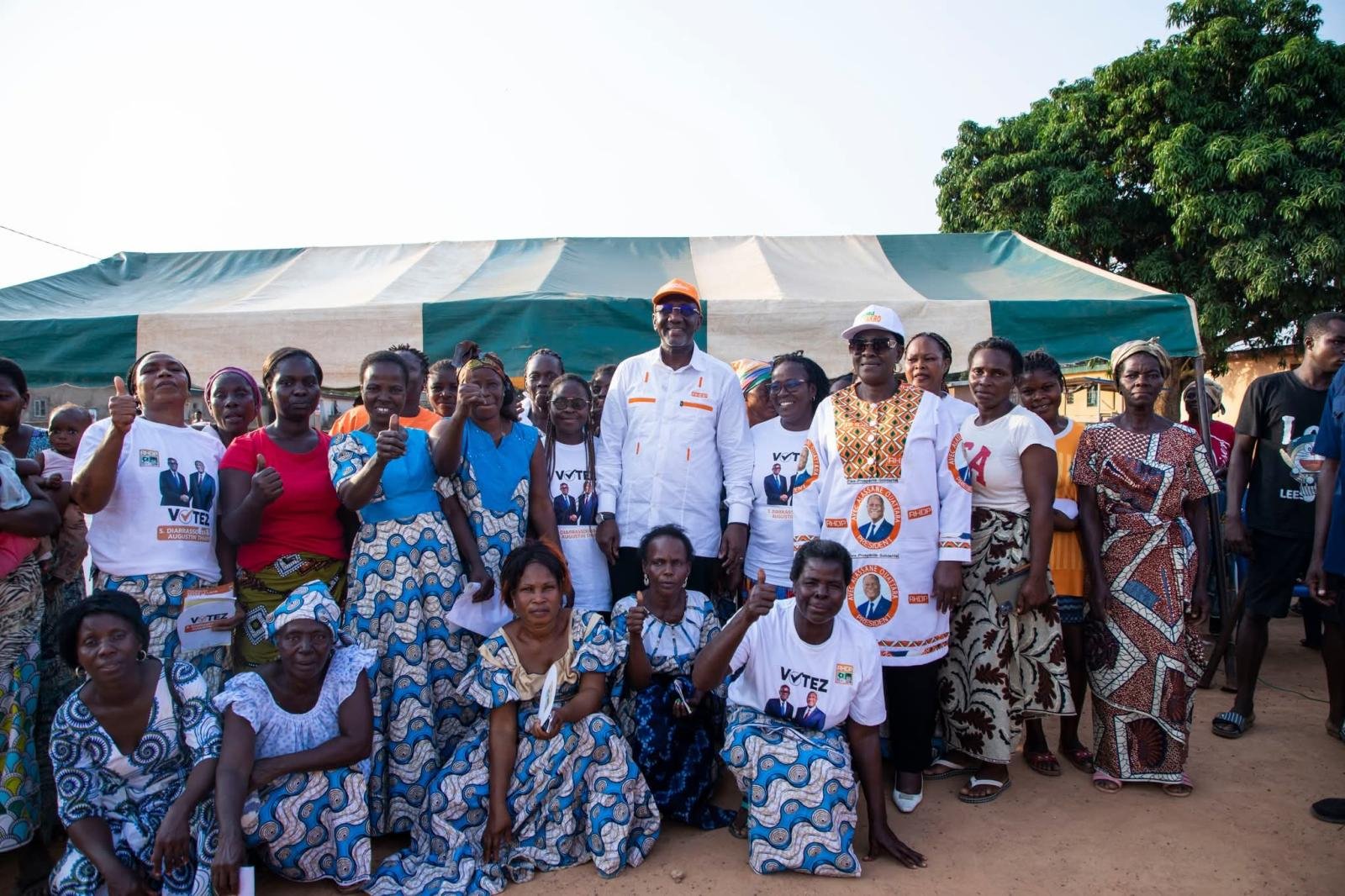 Rencontre avec les populations de N’gattakro, Sahabo, Bonzi, Kikro  et Abouakouassikro