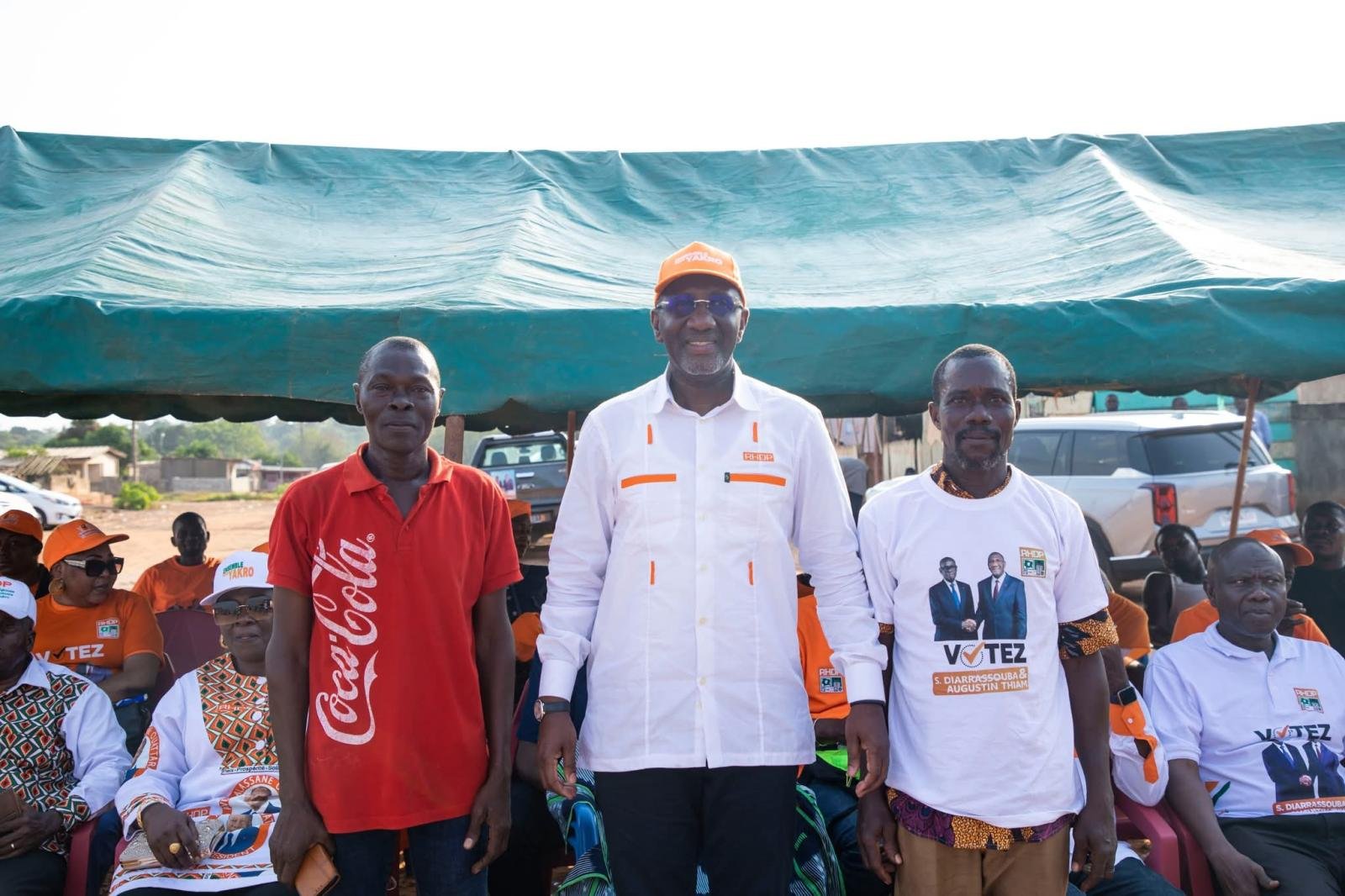 Rencontre avec les populations de N’gattakro, Sahabo, Bonzi, Kikro  et Abouakouassikro