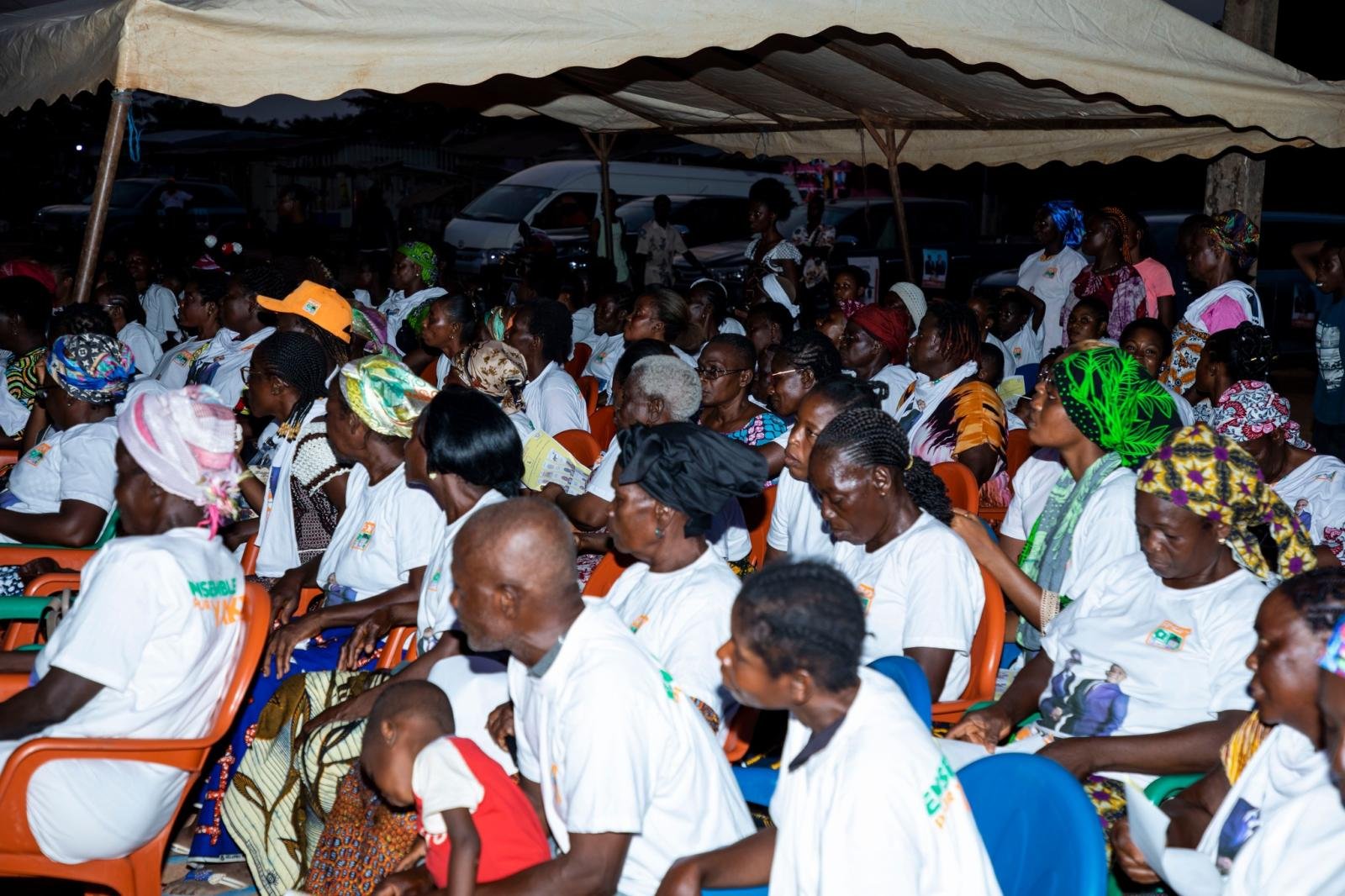 Yamoussoukro : Les femmes disent oui au RHDP!