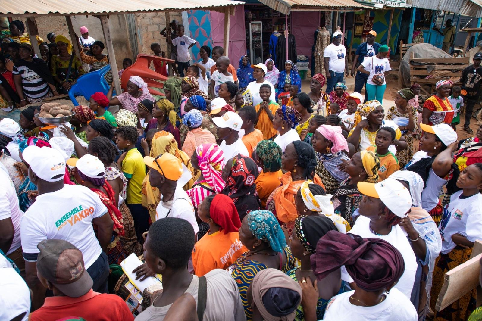 👉Tournée de mobilisation dans les marchés Losseni, Sopim, Fondation et Mofaitai.