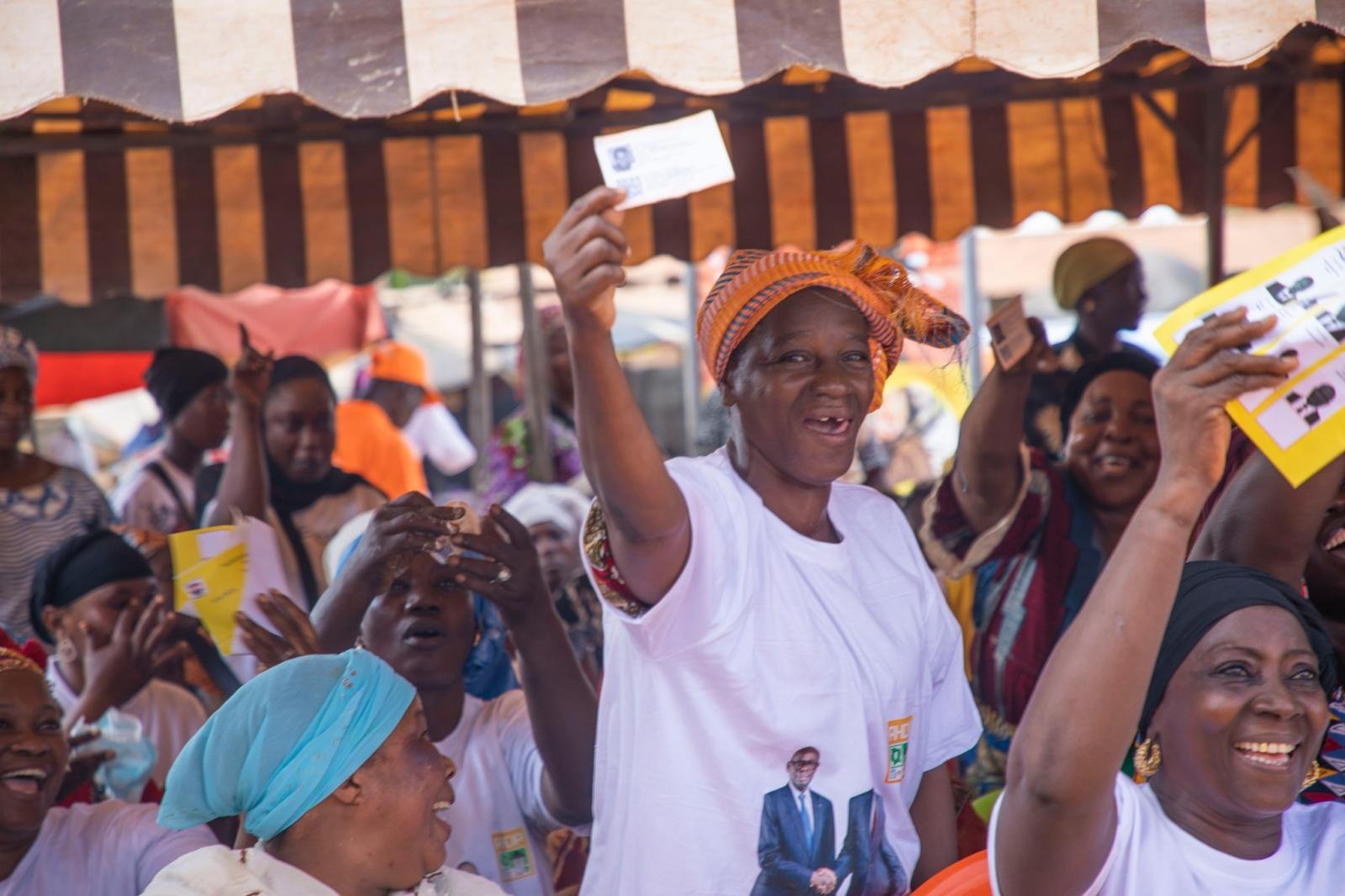 👉Tournée de mobilisation dans les marchés Losseni, Sopim, Fondation et Mofaitai.