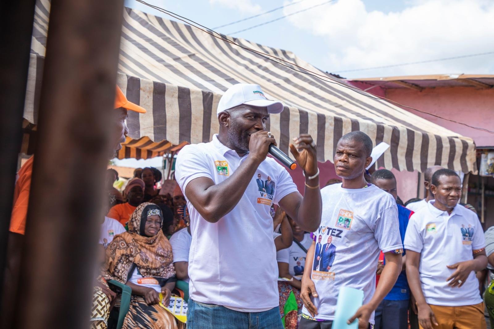 👉Tournée de mobilisation dans les marchés Losseni, Sopim, Fondation et Mofaitai.