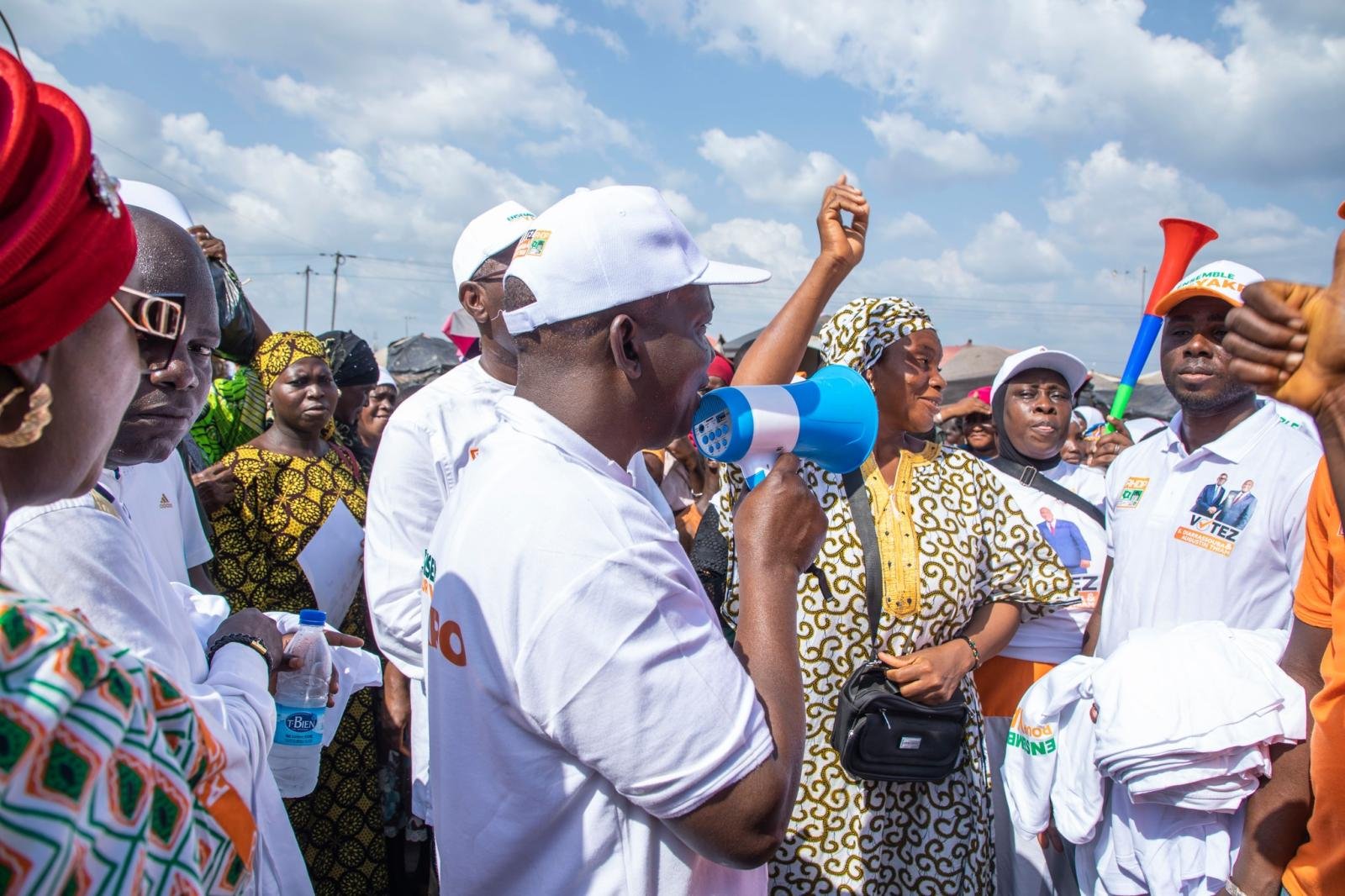 👉Tournée de mobilisation dans les marchés Losseni, Sopim, Fondation et Mofaitai.