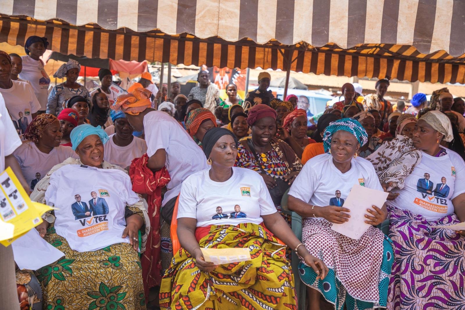 👉Tournée de mobilisation dans les marchés Losseni, Sopim, Fondation et Mofaitai.