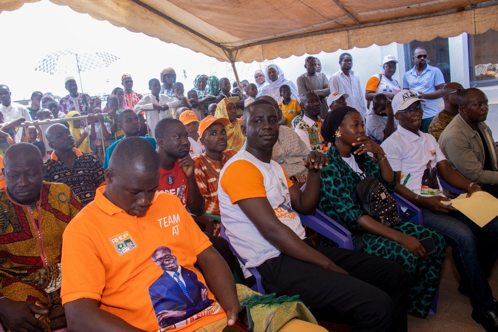 La communauté musulmane prie pour la paix et bénit les candidats RHDP-YAKRO