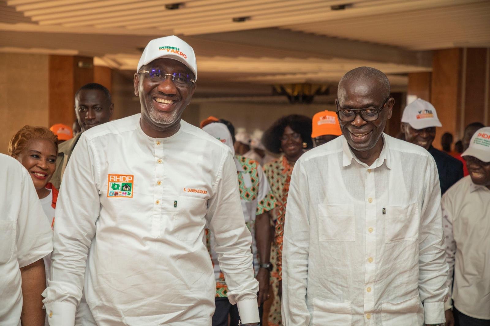 rencontre avec les communautés Dan , We , Gouro et Whan ( Guéré, Wobé, Gouro, Yacouba,…)